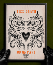 Load image into Gallery viewer, ‘Till Death Tiger Print (Custom Initials)