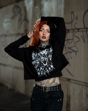 Load image into Gallery viewer, Cerberus Crop Crewneck Jumper