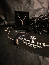 Load image into Gallery viewer, ‘Till Death Do Us Part - Mini Skull Necklace - 925 Sterling Silver