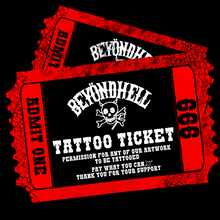 Load image into Gallery viewer, Tattoo Ticket