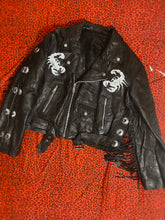 Load image into Gallery viewer, Scorpion Fringe Motorcycle Jacket (UK shipping only)
