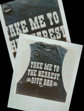 Load image into Gallery viewer, Dive Bar Vest (Made to order)
