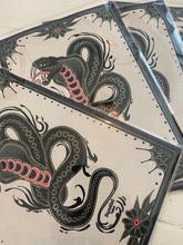 Load image into Gallery viewer, Cobra Tattoo Print
