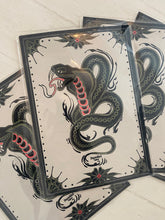 Load image into Gallery viewer, Cobra Tattoo Print
