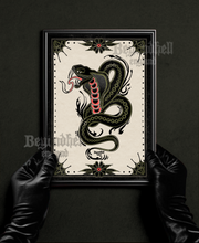 Load image into Gallery viewer, Cobra Tattoo Print
