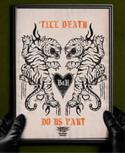 Load image into Gallery viewer, ‘Till Death Tiger Print (Custom Initials)
