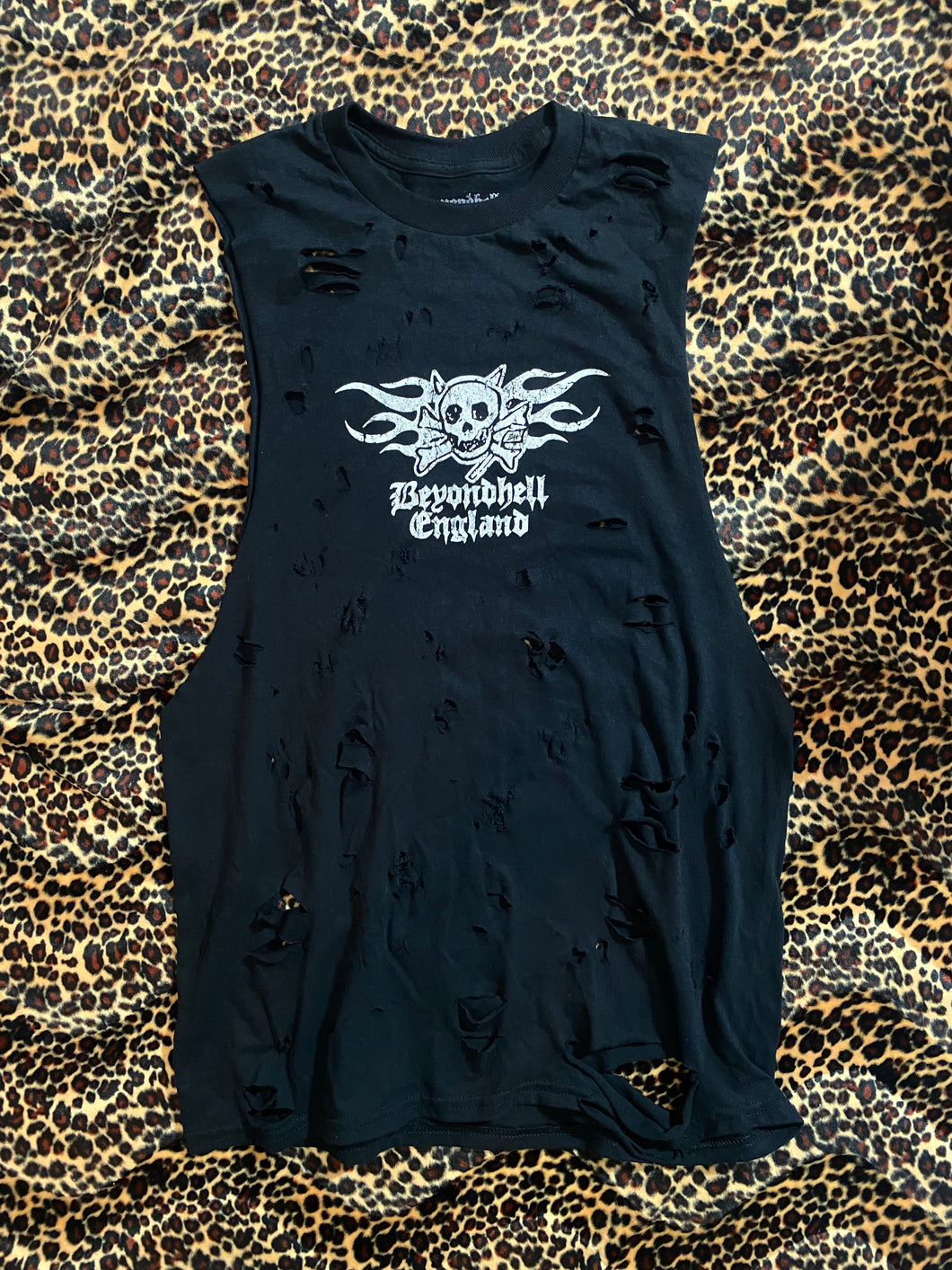 Medium - BH Distressed Tshirt Vest