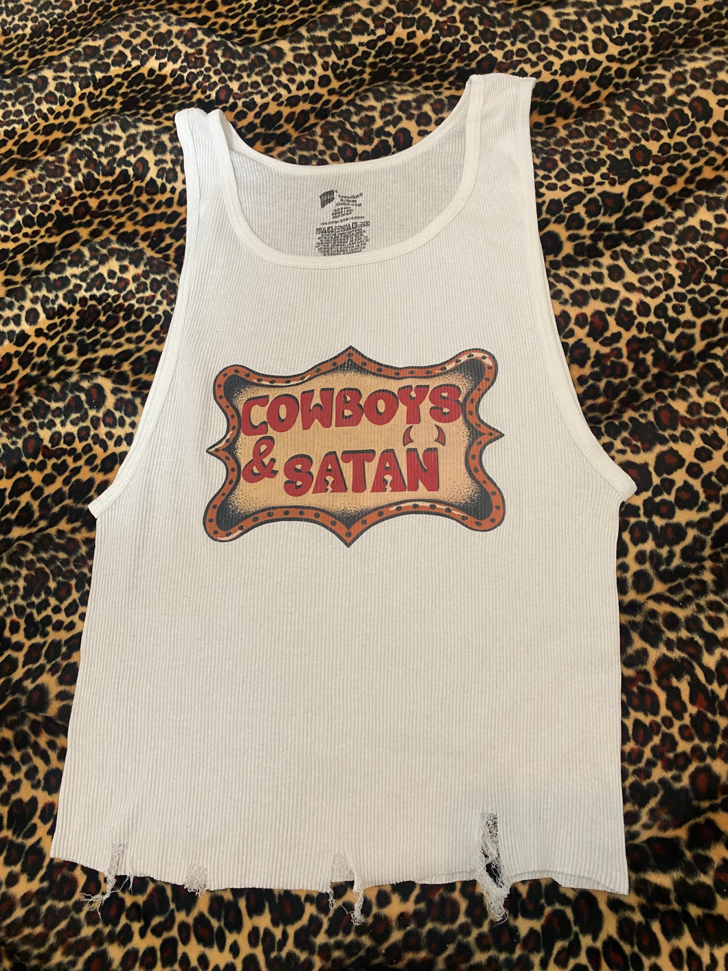XL - Cowboys & Satan Tank