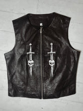Load image into Gallery viewer, Leather Flail Vest - XS (UK shipping only)
