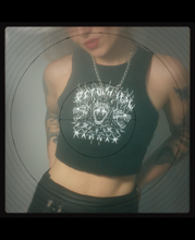 Load image into Gallery viewer, Cerberus Black Racerback Tank
