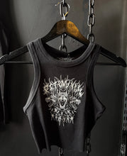 Load image into Gallery viewer, Cerberus Black Racerback Tank
