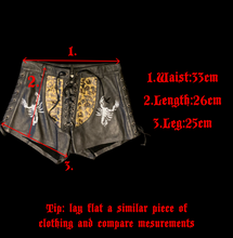 Load image into Gallery viewer, The Leopard Rebel Hot Pants
