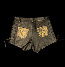 Load image into Gallery viewer, The Leopard Rebel Hot Pants

